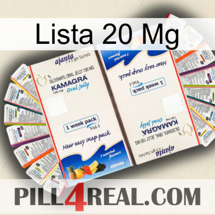 Lista 20 Mg kamagra1